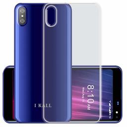 Amazon Brand - Solimo Mobile Cover for i Kall K8 (Soft & Flexible Back Case), Transparent