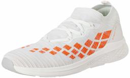 Amazon Brand - Symactive Men's White/Orange Running Shoes-10 UK (SYM-ET-008A)