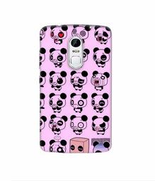 Amazon Brand - Solimo Designer Panda Experation 3D Printed Hard Back Case Mobile Cover for Lenovo Vibe X3