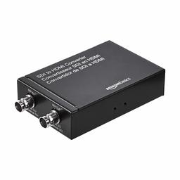 AmazonBasics SDI to HDMI Converter (720p/1080p) with Power Supply