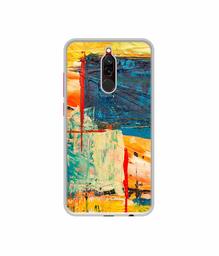 Amazon Brand - Solimo Designer Multicolor Box UV Printed Soft Back Case Mobile Cover for Mi Redmi 8