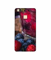 Amazon Brand - Solimo Designer Berries 3D Printed Hard Back Case Mobile Cover for Huawei P9 lite