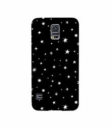 Amazon Brand - Solimo Designer Sperking Stars 3D Printed Hard Back Case Mobile Cover for Samsung Galaxy S5 i9600