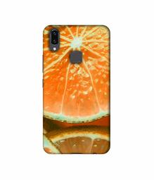 Amazon Brand - Solimo Designer Orange Slice 3D Printed Hard Back Case Mobile Cover for Vivo V9 / V9 Pro