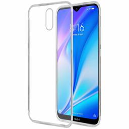 Amazon Brand - Solimo Mobile Cover for Xiaomi Redmi 8A Dual (Soft & Shockproof Back Case with inbuilt Cushioned Edges), Transparent