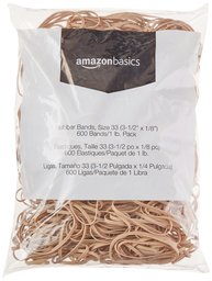 AmazonBasics Rubber Bands, Size 33 (3-1/2