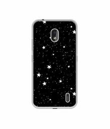 Amazon Brand - Solimo Designer Stars UV Printed Soft Back Case Mobile Cover for Nokia 2.2