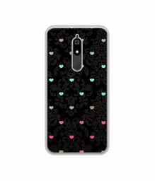 Amazon Brand - Solimo Designer Heart Texture UV Printed Soft Back Case Mobile Cover for Micromax Canvas Infinity Pro