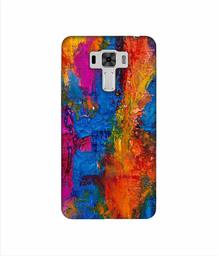 Amazon Brand - Solimo Designer Dark Multicolor Canvas 3D Printed Hard Back Case Mobile Cover for Asus Zenfone 3 Laser ZC551KL