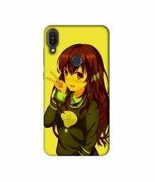 Amazon Brand - Solimo Designer DJ Girl Vector 3D Printed Hard Back Case Mobile Cover for Asus Zenfone Max Pro M1 ZB601KL