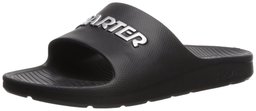 Sandalia para Mujer Performance Slide, Exclusiva de Amazon, Black with Starter Silver, 10 Standard US