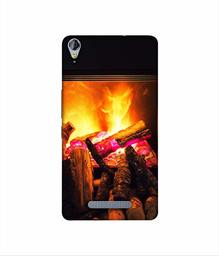 Amazon Brand - Solimo Designer Born Fire 3D Printed Hard Back Case Mobile Cover for Micromax Canvas Juice 3Plus Q394