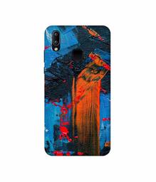 Amazon Brand - Solimo Designer Brush Texture 3D Printed Hard Back Case Mobile Cover for Vivo Y95