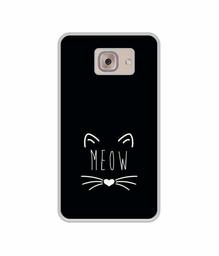 Amazon Brand - Solimo Designer Meow UV Printed Soft Back Case Mobile Cover for Samsung Galaxy J7 Max