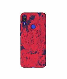 Amazon Brand - Solimo Designer Red Paint 3D Printed Hard Back Case Mobile Cover for Xiaomi Redmi Note 7 Pro