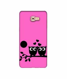 Amazon Brand - Solimo Designer Love Birds Vector 3D Printed Hard Back Case Mobile Cover for Samsung Galaxy C9 Pro