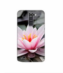 Amazon Brand - Solimo Designer Lotus 3D Printed Hard Back Case Mobile Cover for LG K7