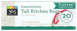 365 Everyday Value, Tall Kitchen Bags (13 Gallon), 20 ct