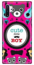 Amazon Brand - Solimo Designer Cute Little Boy Pattern 3D Printed Hard Back Case Mobile Cover for Samsung Galaxy Note 10 Plus