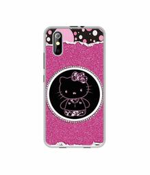 Amazon Brand - Solimo Designer Kitty with Glitter UV Printed Soft Back Case Mobile Cover for iKall K200