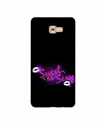 Amazon Brand - Solimo Designer Sweet and Sexy 3D Printed Hard Back Case Mobile Cover for Samsung Galaxy C9 Pro