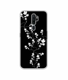 Amazon Brand - Solimo Designer Color Flowers UV Printed Soft Back Case Mobile Cover for Oppo A9 (2020)