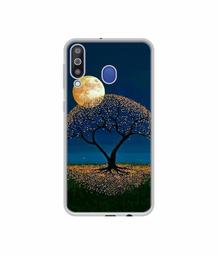 Amazon Brand - Solimo Designer Dark Night View UV Printed Soft Back Case Mobile Cover for Samsung Galaxy M30