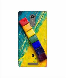 Amazon Brand - Solimo Designer Wax Color Blocks 3D Printed Hard Back Case Mobile Cover for Gionee S6s