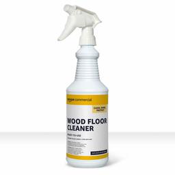 AmazonCommercial Wood Floor Cleaner RTU, 32-Ounces, 2-Pack