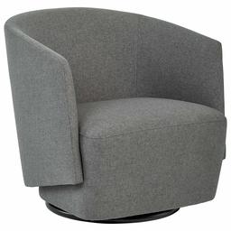 Amazon Brand – Rivet Coen Contemporary Modern Upholstered Accent Swivel Chair, 30