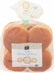 365 Everyday Value, White Hamburger Buns, 15 oz, 8 CT