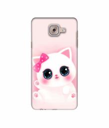 Amazon Brand - Solimo Designer Babby Kitty 3D Printed Hard Back Case Mobile Cover for Samsung Galaxy J7 Max