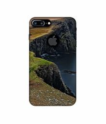 Amazon Brand - Solimo Designer Mountain Valley 3D Printed Hard Back Case Mobile Cover for Apple iPhone 7 Plus (Logo Cut)