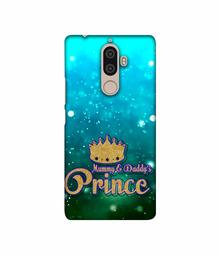 Amazon Brand - Solimo Designer Mummy & Daddy's Prince 3D Printed Hard Back Case Mobile Cover for Lenovo K8 Note