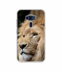 Amazon Brand - Solimo Designer Lion UV Printed Soft Back Case Mobile Cover for Asus Zenfone 3 ZE520KL