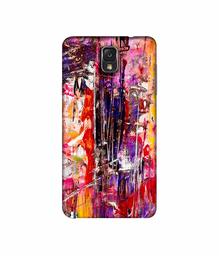 Amazon Brand - Solimo Designer Mashup of Multicolor 3D Printed Hard Back Case Mobile Cover for Samsung Galaxy Note 3 N9000