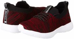 Bourge Women's Maroon and Black Running Shoes-4 UK (36 EU) (5 US) (Micam-121)