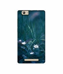 Amazon Brand - Solimo Designer White Flower UV Printed Soft Back Case Mobile Cover for Lava A97