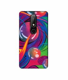 Amazon Brand - Solimo Designer Patternn 3D Printed Hard Back Case Mobile Cover for Nokia 6.1 Plus