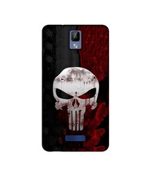 Amazon Brand - Solimo Designer Punisher Skull UV Printed Soft Back Case Mobile Cover for Gionee P7 Max