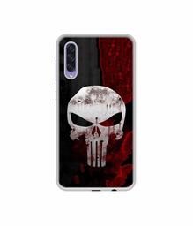 Amazon Brand - Solimo Designer Punisher Skull UV Printed Soft Back Case Mobile Cover for Samsung Galaxy A50s