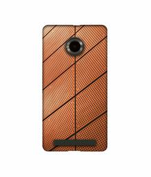 Amazon Brand - Solimo Designer Leather Texture 3D Printed Hard Back Case Mobile Cover for Micromax YU Yuphoria AQ5010 / AO5010