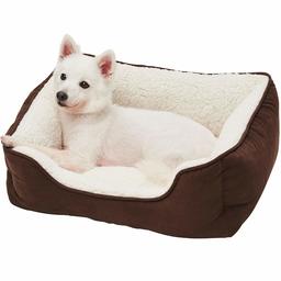 UMI. Essential Soft and Comfortable Dog Bed, medium, brown