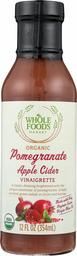 365 Everyday Value, Vinaigrette Pomegranate Apple Cider, 12 Ounce