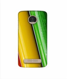 Amazon Brand - Solimo Designer Multicolor Plastic Paint 3D Printed Hard Back Case Mobile Cover for Motorola Moto Z Play