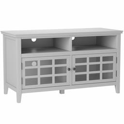 Ravenna Home Classic Media Center with Glass-Front Cabinets, 44