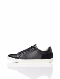 find. Myer, Men’s Low-Top Sneakers, Black (Black), 8 UK (41 EU)