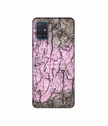 Amazon Brand - Solimo Designer Creaks On Tree Trunk 3D Printed Hard Back Case Mobile Cover for Samsung Galaxy A51