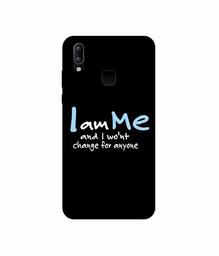 Amazon Brand - Solimo Designer Quotes 3D Printed Hard Back Case Mobile Cover for Vivo Y95