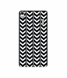 Amazon Brand - Solimo Designer Arrow Texture 3D Printed Hard Back Case Mobile Cover for Lenovo A7000